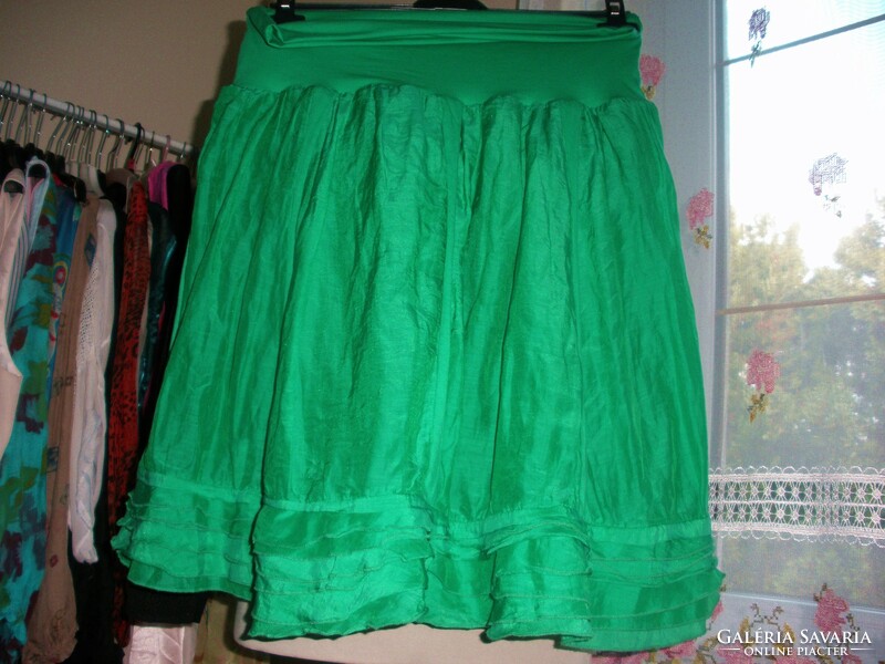 Silk - cotton skirt