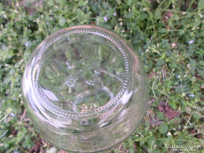 Régi üveg befőzéshez, befőttesüveg (1,5-2 liter) 1.