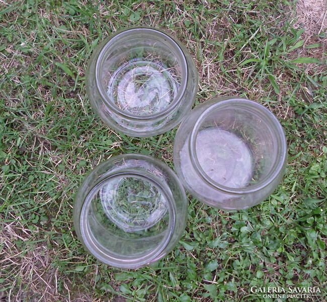 Régi üveg befőzéshez, befőttesüveg (2 liter) 1.