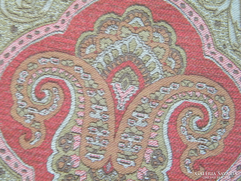 Vintage woven tapestry material with oriental pattern 9.5 m