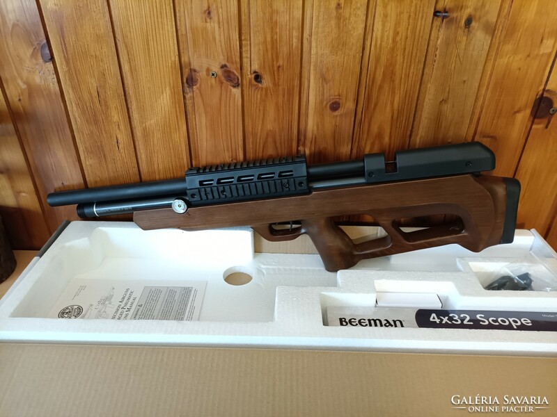 Beeman bullpup 4.5mm pcp air rifle with scope