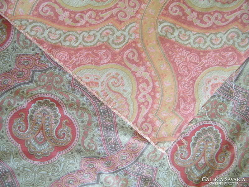 Vintage woven tapestry material with oriental pattern 9.5 m