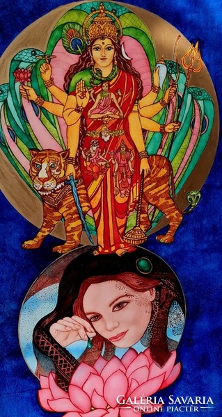 Dreaming of India -Faragó Miklós festmény
