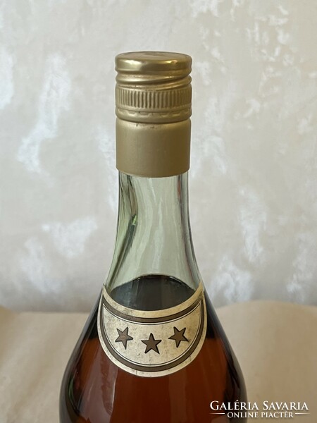 1 Üveg 7,5dl Francia Konyak 1968-1972-es GEO:SAYER&Co. Cognac (38%)