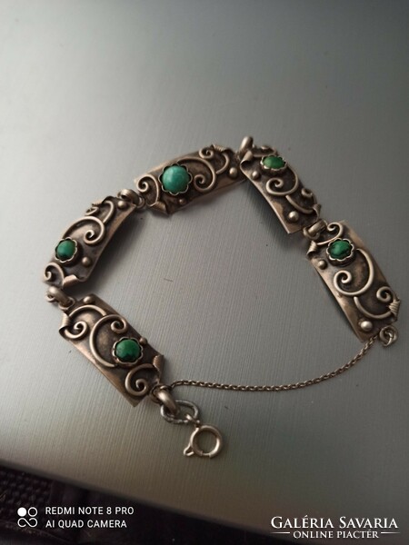 Antique Danish bracelet/turquoise