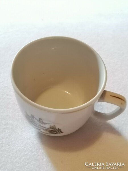 A rare eighty-year-old Ravenclaw Cinderella and Snow White fairy tale mug in collector's condition