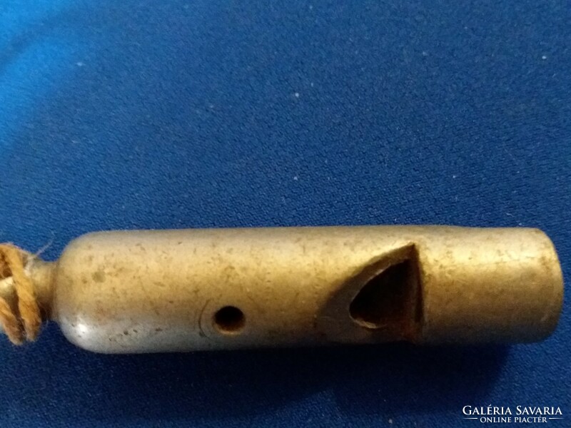 Old metal aluminum scout whistle in nice working condition according to the pictures 2.