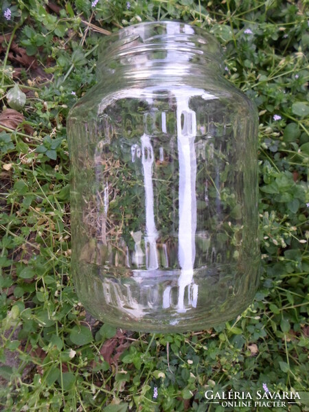 Old glass for canning, mason jar (1.5-2 liters) 2.