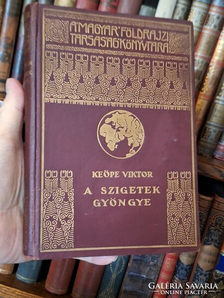 1934 - Viktor Keöpe: the pearl of the islands - (from the island of Java) library of the Hungarian Geographical Society