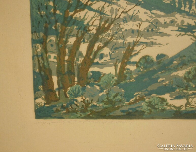 Turkish endre (1926-1980): snow patches