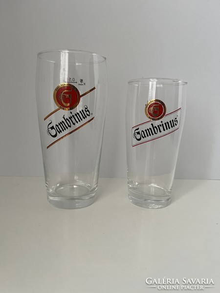 Gambrinus sörös pohár - 2 db