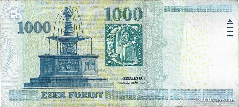 1000 forint 2012 "DA"