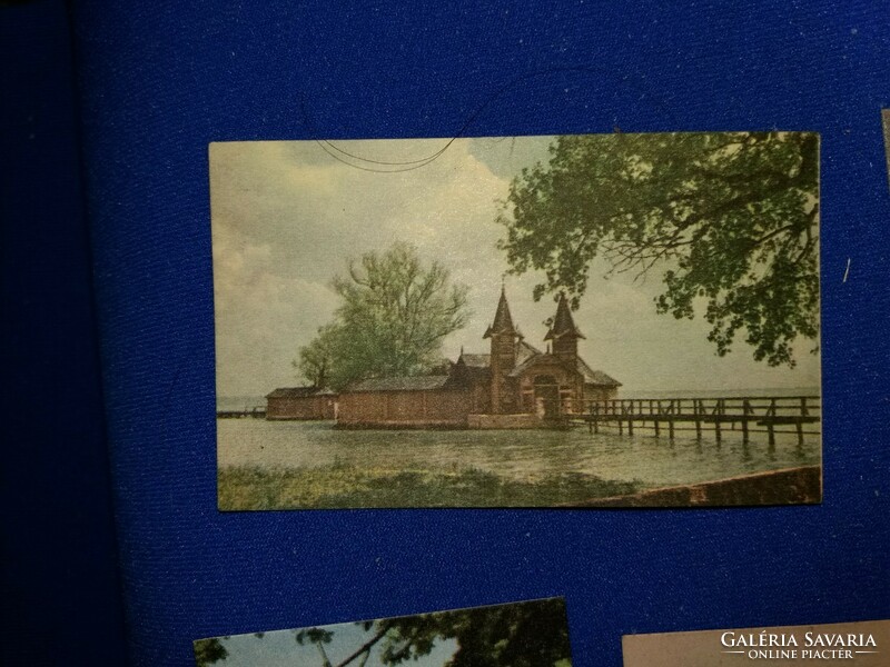 Antik gyűjthető Magyar várak és helyek ofsett nyomású kártyák egyben a képek szerint