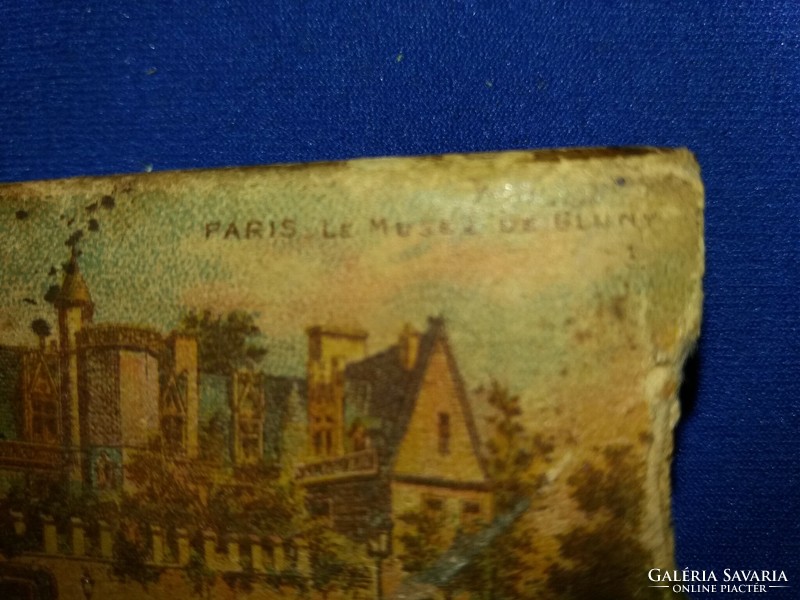 Antique 19th century - Paris - paper box match according to world rare collector's photos