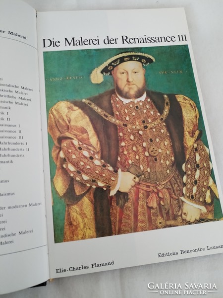 A reneszánsz festészet lll. / német kiadás