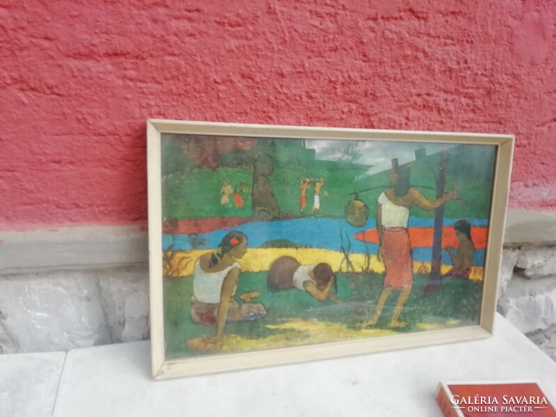 Paul Gauguin nyomat a képeken látható állapotban