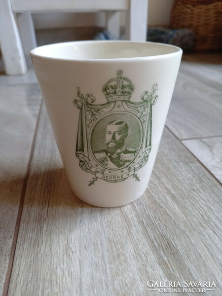 Antique British Porcelain Coronation Cup (1911)