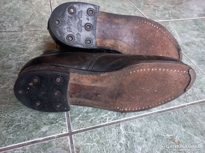 Men's handmade retro leather shoes 40