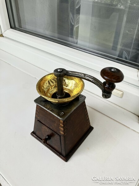 Coffee grinder 19th century - Restored