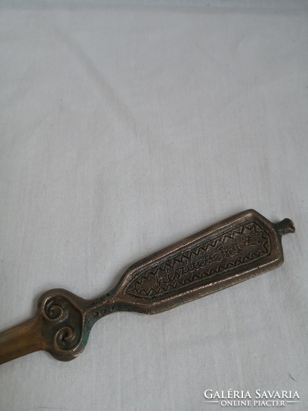 Zoltán Pap, applied art letter opener