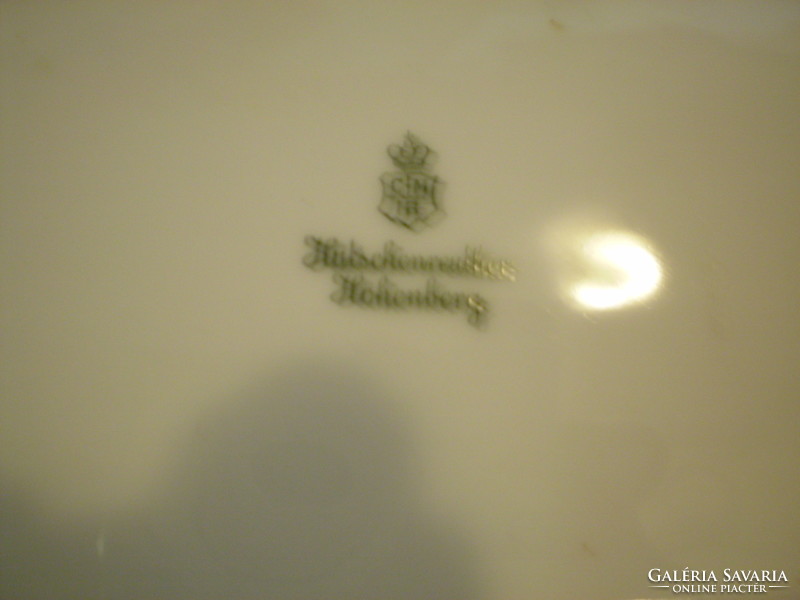 HUTSCHENREUTH  porcelán nagy kínáló ovális tál hibátlan 45x30x4 cm.