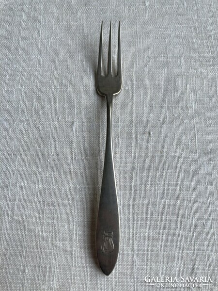 Antique Viennese silver fork from 1837