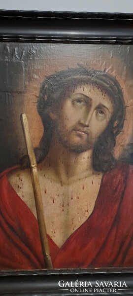 Jézust ábrázoló antik festmény
