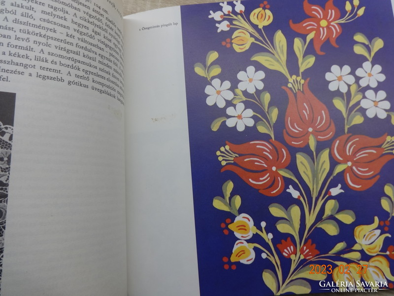 Lengyel Györgyi: Kalocsai virágok - hímzés-könyv