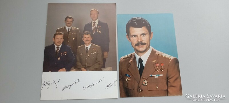 Bertalan Farkas astronautics photo and postcard