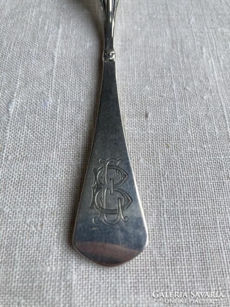 Beautiful German Art Nouveau silver fork