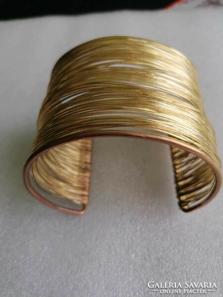 Unique special gold-plated bracelet