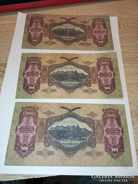 10 pieces of 1930 100 pengő for sale!
