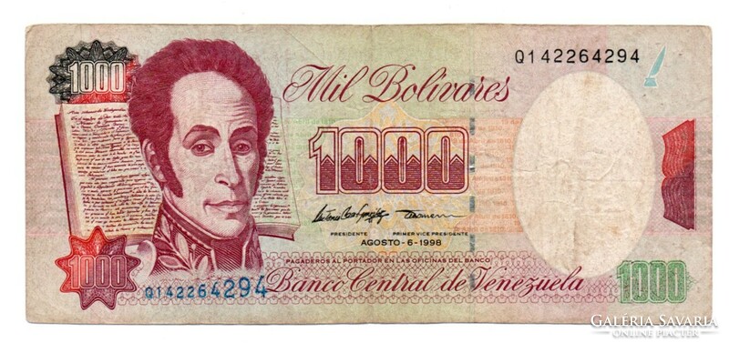 1.000     Bolivares   1998     Venezuela