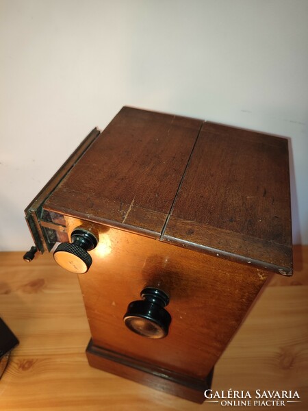 It does not transmit. Stöckig & co dresden & bodenbach stereoscope stereoview mahogany antique stereoscope