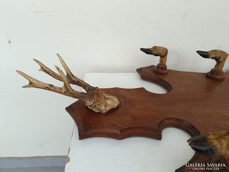 Antique hunter hunting furniture large clothes hanger hanger deer antlers trophy 781 8703