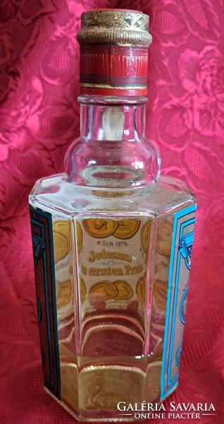 Old large cologne bottle, perfume bottle (m4635)