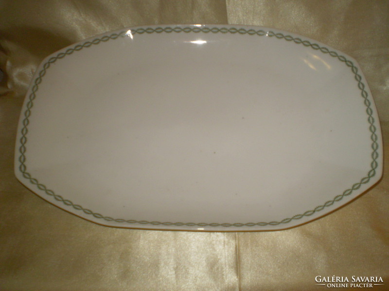 HUTSCHENREUTH  porcelán nagy kínáló ovális tál hibátlan 37x24x4 cm.