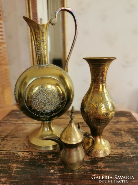 Copper vases