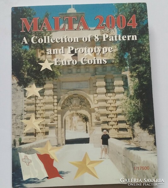 2004 Malta -euro circulation line, in decorative case