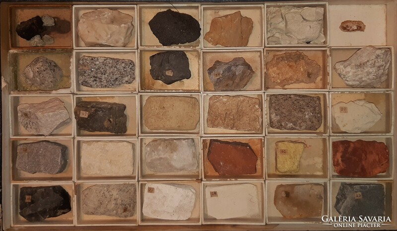 Old school mineral collection