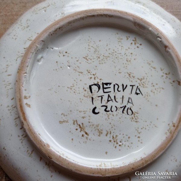 Olasz Deruta kerámia tálka