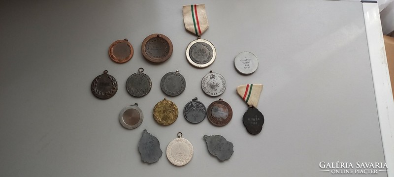 Magyar sportérmék és kultúrális érmék 50-es 60-as évek vegyesen
