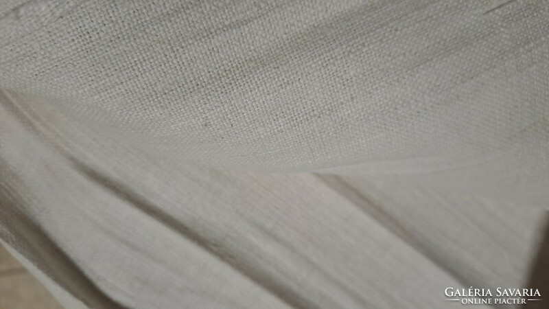 Natural woven linen in meters 15 meters long and 66 cm wide