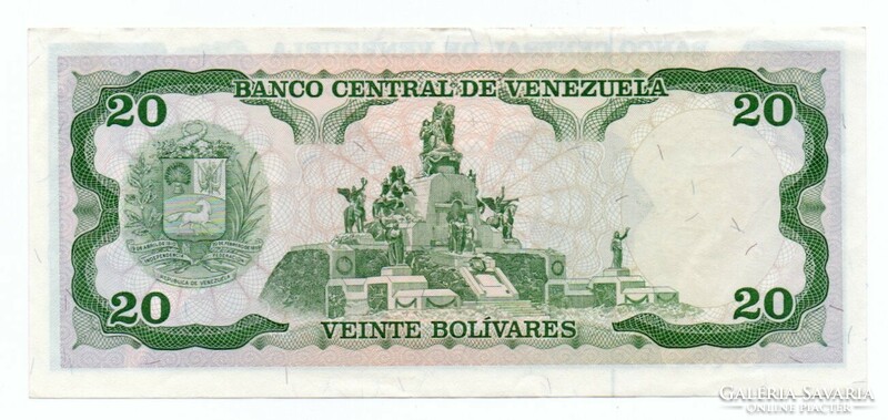 20 Bolivares 1998 Venezuela