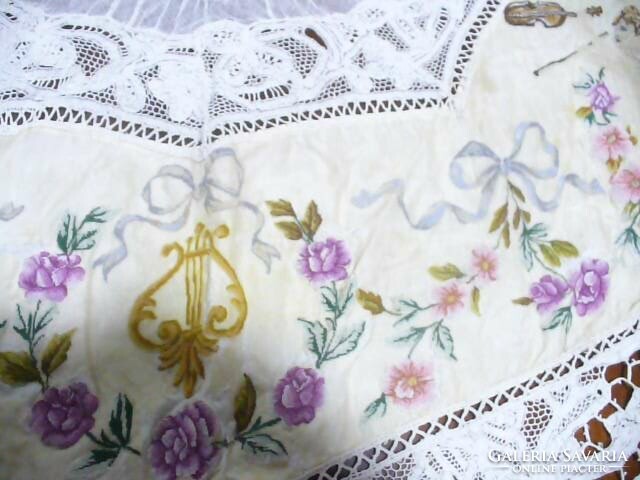 Beautiful antique tablecloth