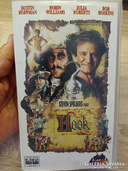 Hook ( Dustin Hoffman, Robin Williams)  VHS film  ritkaság