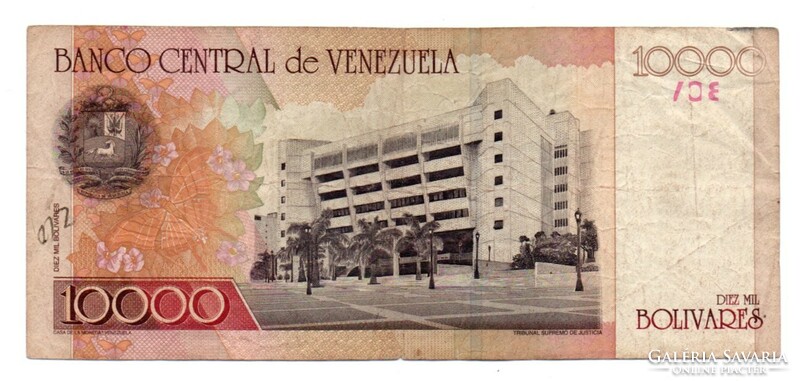 10,000 Bolivares 2000 Venezuela