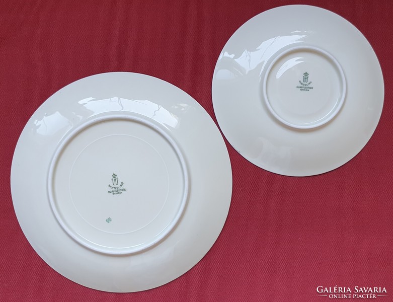 Winterling marktleuthen Bavarian German porcelain breakfast plate pair saucer small plate plate missing