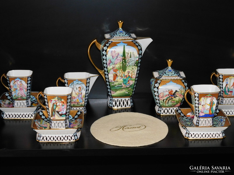 Herend miniatures persane coffee set