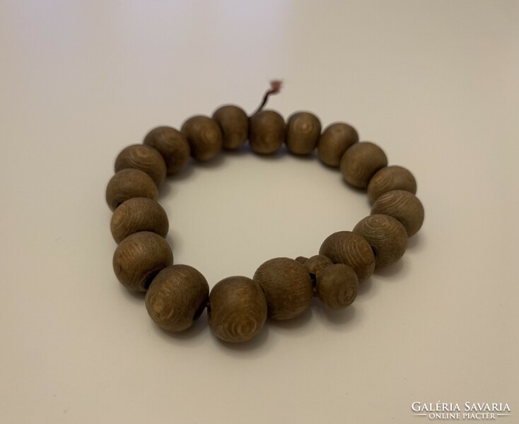 Beautiful old sandalwood wood mala karmala wrist mala wrist mala bracelet bracelet